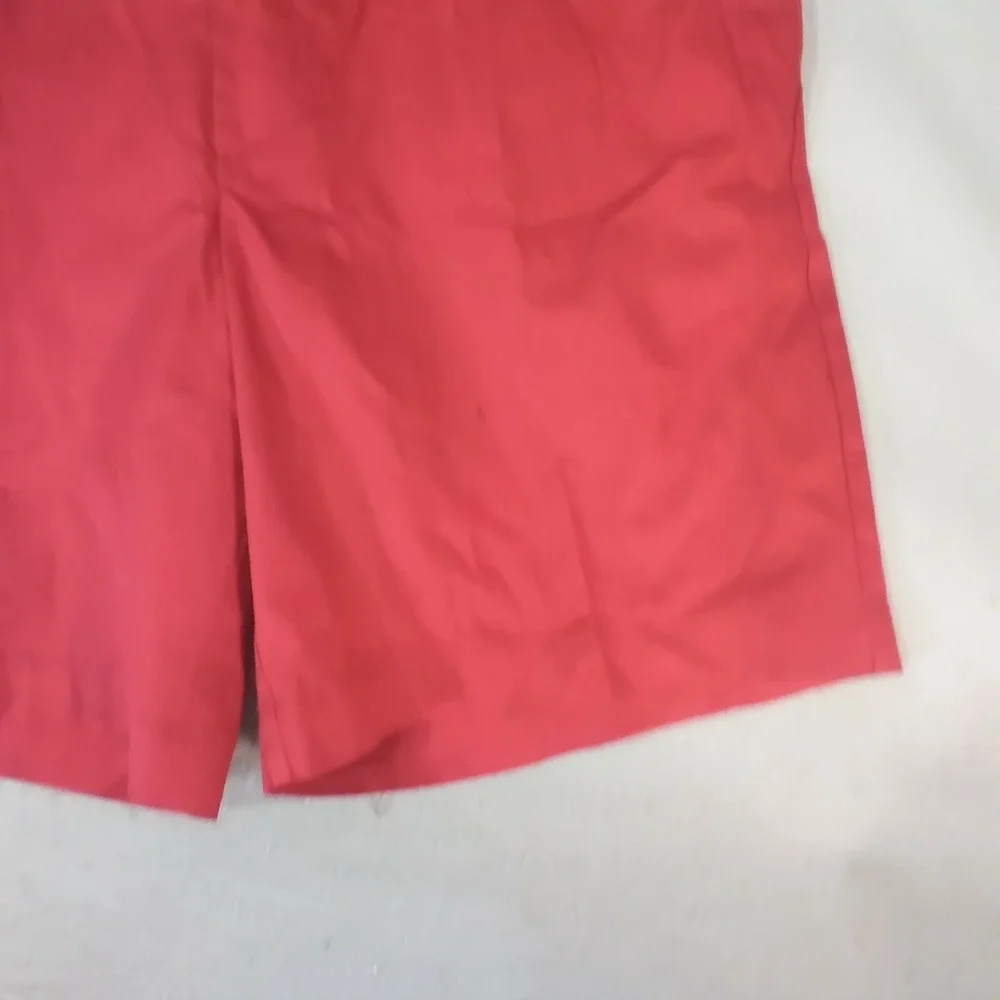 Savane shorts men's‎ 42 x 8 red cotton with belt outdoor retro NEW